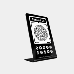 Digital Business Stand – QR code and NFC
